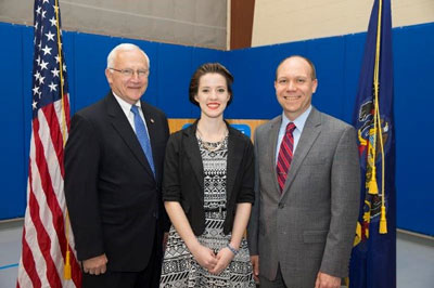 Sapphire Naugle, Senator Gene Yaw, Robb Dietrich