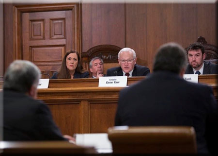 Special Committee on Senate Address Hearing