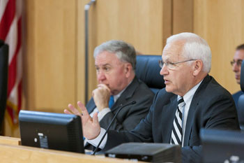 Senator Gene Yaw and Senator John Rafferty