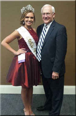 Senator Yaw with 2015 PA Coal Queen Katlyn Allison