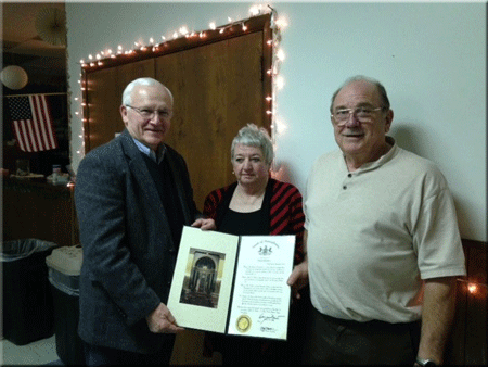 John Nobles and Senator Gene Yaw