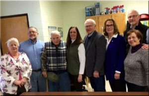 Senator Gene Yaw at Elk Lake High School