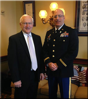 Senator Gene Yaw and Rev Joseph Adams