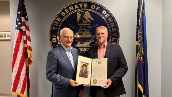 Senator Yaw Recognizes Mark Madden on Retirement from Penn State Extension