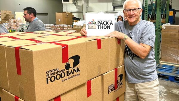 Sen. Yaw, Staff Volunteer with Central PA Food Bank, Emphasize Importance of Giving Back