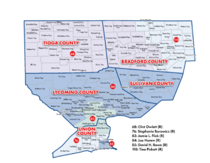 23rd District House Map