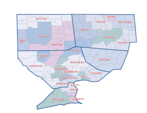 23rd District School Map