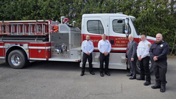 Yaw Announces $250,000 for Knoxville-Deerfield Vol. Fire Company