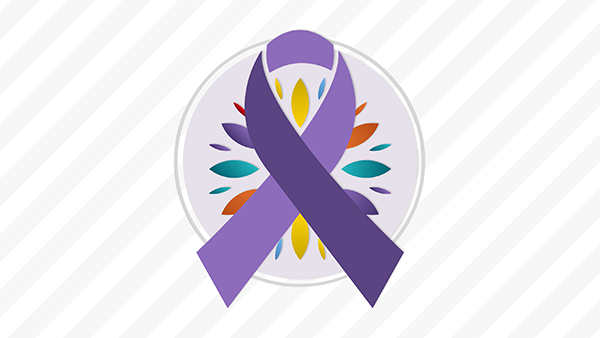 purple ribbon