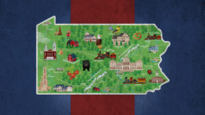Pennsylvania map