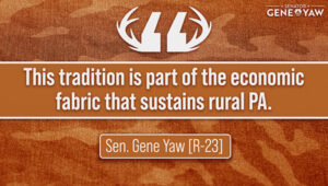 This tradition is part of the economic fabric that sustains rural PA