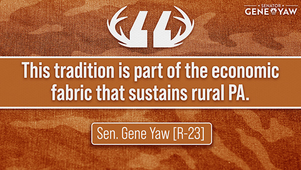 This tradition is part of the economic fabric that sustains rural PA