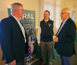 October 13, 2023 - Sen. Yaw visits with attendees at his 2023 “Breakfast Meeting on Agriculture” in Lewisburg
