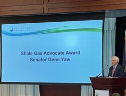 November 28, 2023 – Sen. Yaw receives the 2023 Marcellus Shale Coalition “Shale Gas Advocate Award”