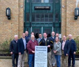 October 31, 2019 - The state Senate Environmental Resources and Energy Committee, chaired by Sen. Gene Yaw, this week toured the Safe Harbor Hydropower Plant in Lancaster County.  The facility is one of the largest hydropower plants in America’s northeast and one of four run-of-the-river hydro facilities on the lower Susquehanna River. 10/31/19