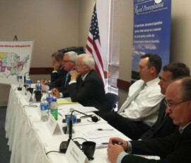 April 21, 2016 - The Center for Rural Pennsylvania, chaired by Sen. Gene Yaw, held a public hearing in Lewistown on the statewide heroin & opioid epidemic. 04/21/16