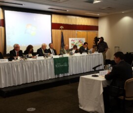 August 5, 2014 - Senator Yaw, Chairman of the Center for Rural Pennsylvania, participates in the third public hearing on heroin and opioid addiction across Pennsylvania. The hearing was held at St. Francis University in Loretto. 08/05/14