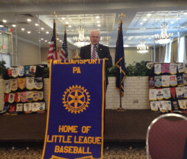 March 9, 2015 - Senator Yaw addressed the Williamsport Rotary in downtown Williamsport. 03/09/15