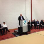 January 8, 2015 - Senator Yaw participated in the dedication of the new Williamsport YMCA. 01/08/15