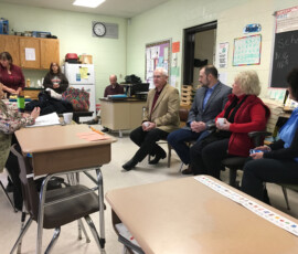 March 3, 2017 - Senator Yaw joined his colleagues Senator Lisa Baker, PA State Rep. Tina Pickett & PA State Rep. Jonathan Fritz to provide a legislative update during the 2017 annual Susquehanna County Dairy Day, held at Elk Lake School. 03/03/17