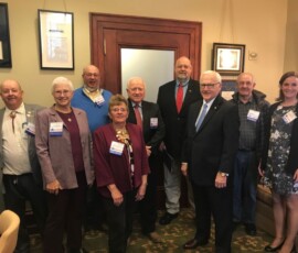 April 17, 2018 - Senator Yaw meets with members of the Bradford & Sullivan County Farm Bureau’s to discuss priority issues affecting farm families across the 23rd District. 04/17/18