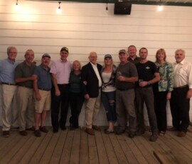 September 12, 2019 - Sen. Gene Yaw, a member of the PA Chesapeake Bay Commission, joined fellow Commission members for a Farm Tour in Adams County last evening. 09/12/19