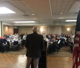 October 23, 2018 - Senator Yaw hosts his annual “Breakfast Meeting on Agriculture” at the Sayre Best Western. 10/23/18