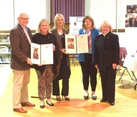 October 23, 2018 - Senator Yaw and Rep. Tina Pickett recognize Chief Oil and Gas on winning the 2018 Sullivan County Conservation District “Cooperator of the Year” Award for the Elk County Restoration Project. 10/23/18