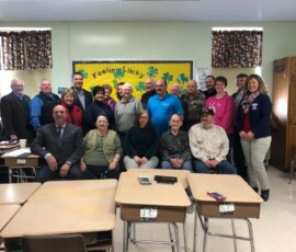 March 1, 2019 - Senator Yaw met with the Susquehanna County Farm Bureau during the annual ‘Ag Day’ at Elk Lake High School. 03/01/19