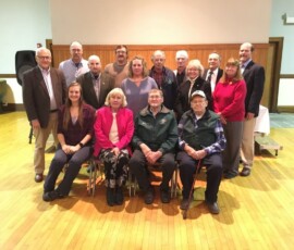 October 23, 2018 - Senator Yaw attends the Sullivan County Conservation District Ag Agencies Banquet in Dushore. 10/23/18