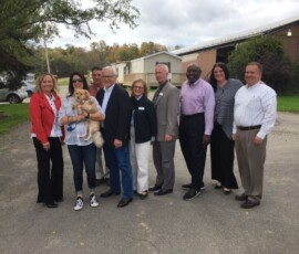 October 9, 2018 - Senator Yaw joins with the Animal Care Sanctuary in East Smithfield, Bradford County, to break ground on their new clinic and kennel. ACS’ 18,000 constituents, adopters, donors, and volunteers, come from throughout the United States. ACS has a dedicated board of directors, who are donors and active volunteers, a 28 member professional staff including three licensed veterinarians and 210 volunteers. ACS is licensed by the State of Pennsylvania and accredited by the American Sanctuary Association. 10/09/18