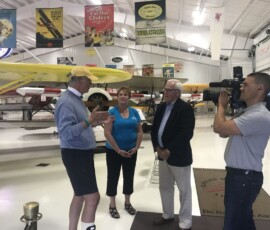 August 22, 2018 - Sen. Yaw tours the Eagles Mere Air and Auto Museums in Sullivan County, PA. 08/22/18