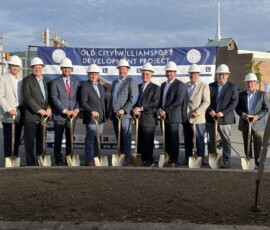 July 26, 2022 - Senator Yaw joins local college, community leaders to celebrate Old City Development Project on Tuesday. 07/26