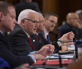 February 26, 2019 - Senator Yaw asked Dr. Davie Jane Gilmour, President of Pennsylvania College of Technology about programs for veterans, improvements to the school’s welding program and the brewing and fermentation program during today’s budget hearing at the State Capitol. 02/26/19