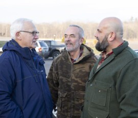 December 12, 2018 - Senator Yaw hosted Pennsylvania Secretary of Agriculture Russell Redding, Pennsylvania Secretary of Environmental Protection Patrick McDonnell and representatives from five state agencies, the Fish and Boat Commission and Lycoming County’s conservation district for a tour of area streams and waterways, as well as surrounding infrastructure in light of persistent and heavy flooding in recent years. 12/12/18