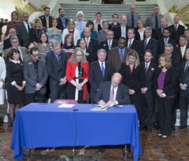 November 2, 2016 - Governor Tom Wolf today signed two bills sponsored by Senator Yaw to combat the opioid epidemic in Pennsylvania. 11/02/16