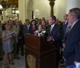 June 26, 2019 - Senator Yaw joins Senate Republican members on Wednesday to address the premeditated and orchestrated chaos that occurred on the floor during the course of Senate business. 06/26/19