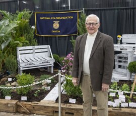 January 9, 2019 - Senator Yaw visits the Canton FFA display during the 2019 Annual Pennsylvania Farm Show in Harrisburg.  The display finished in 3rd place. 01/09/19