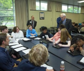 May 17, 2018 - Senator Yaw hosts his 2018 Student Government Seminar on the campus of the Pennsylvania College of Technology. 05/17/18