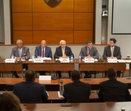 July 24, 2019 - Sen. Yaw chairs a public hearing of the Senate Environmental Resources and Energy Committee to discuss the recent explosion at the Philadelphia Energy Solutions refinery and ongoing environmental-related concerns. 07/24/19