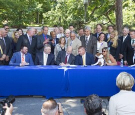 June 28, 2017 - Ceremonial Bill Signing of Libre’s Law at the State Capitol Building. 06/28/17