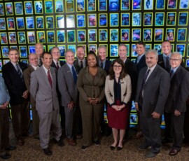 May 3, 2019 - Members of the Chesapeake Bay Commission photographed by National Geographic Society photographer Rolf Sjogren. 05/03/19