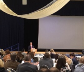 April 12, 2018 - Senator Yaw provides a legislative update during Clarion University of Pennsylvania’s Communities in Crisis: PA’s Opioid Epidemic Conference. 04/12/18