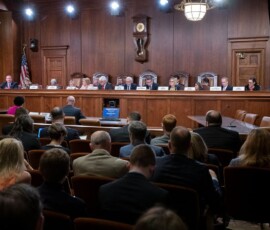 May 1, 2019 - Sen. Gene Yaw and Sen. Robert Tomlinson (R-6) today convened a joint committee hearing of the Senate Environmental Resources and Energy Committee and the Senate Consumer Protection and Professional Licensure Committee to discuss changes to the state’s Alternative Energy Portfolio Standards (AEPS). 05/01/19