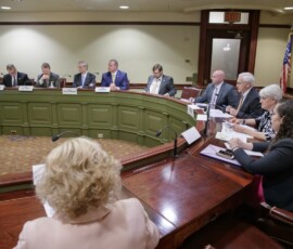 June 8, 2022 - Senator Yaw chairs a voting meeting of the Senate Environmental Resources and Energy Committee at the State Capitol. 06/08