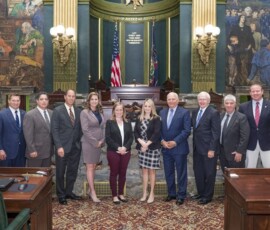 September 20, 2017 - Senator Yaw joins other Resolution co-sponsors recognizing September as Hunger Action Month – a month where people all over America stand together with Feeding America and the nationwide network of food banks to fight hunger. 09/20/17