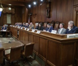 March 29, 2022 - Senator Yaw co-chairs a joint committee hearing of the Senate Environmental Resources and Energy Committee and the Community Economic and Recreational Development Committee on Tuesday in Harrisburg to discuss the negative economic impacts of Pennsylvania joining the Regional Greenhouse Gas Initiative (RGGI). 03/29