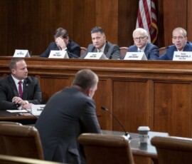 December 18, 2019 - Senator Yaw joined his colleagues on the Senate Judiciary Committee for a public hearing to consider several judicial nominations. 12/18/19