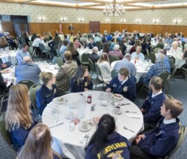 September 13, 2017 - Senator Yaw hosted his annual “Breakfast Meeting on Agriculture” at the Country Cupboard Restaurant in Lewisburg. 09/13/17