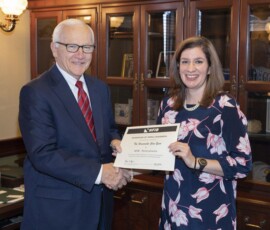 October 17, 2018 - Senator Yaw has been awarded the 2018 NFIB Guardian of Small Business for working to protect and preserve the future of free enterprise and small businesses across the 23rd District and Pennsylvania. 10/17/18